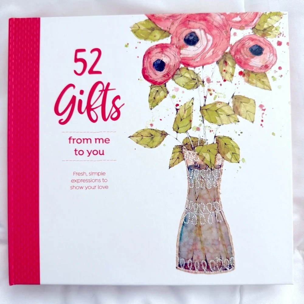 52 Gifts Book with Floral Design
